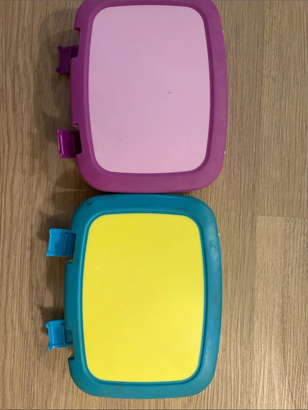 Bentgo Kids Snack Containers - Pink & Yellow Duo